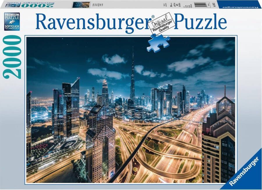 Ravensburger puzzel Skyline panorama Legpuzzel 2000 stukjes