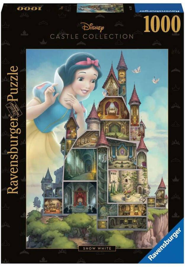 Ravensburger puzzel Sneeuwwitje Disney Kasteel 1 1000 stukjes