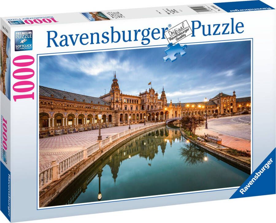 Ravensburger puzzel Spanish landscapes: WT: Sevilla Legpuzzel 1000 stukjes