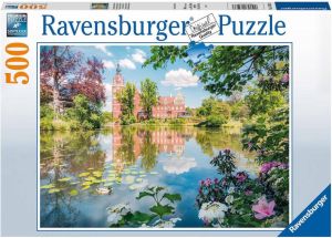 Ravensburger puzzel Sprookjesachtig slot Muskau Legpuzzel 500 stukjes
