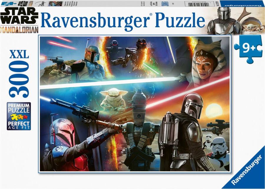 Ravensburger puzzel Star Wars The Mandalorian: Crossfire Legpuzzel 300 stukjes