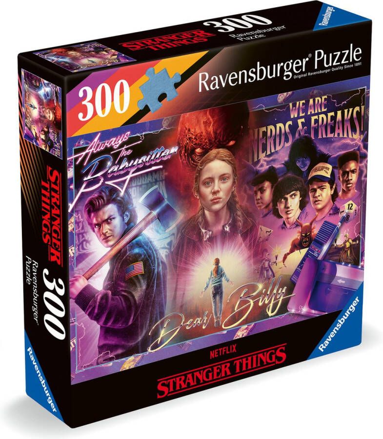 Ravensburger puzzel Stranger Things Legpuzzel 300 stukjes