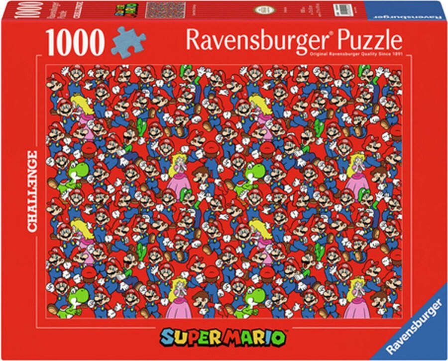 Ravensburger puzzel Super Mario Bros Challenge 1000 stukjes