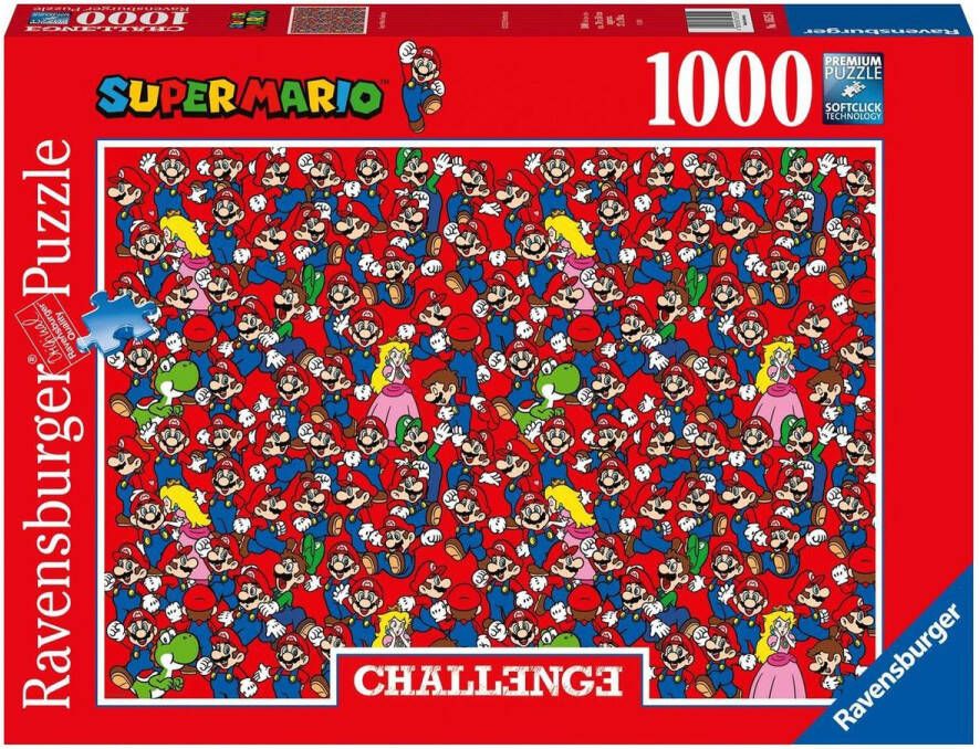 Ravensburger puzzel Super Mario Legpuzzel 1000 stukjes Challenge