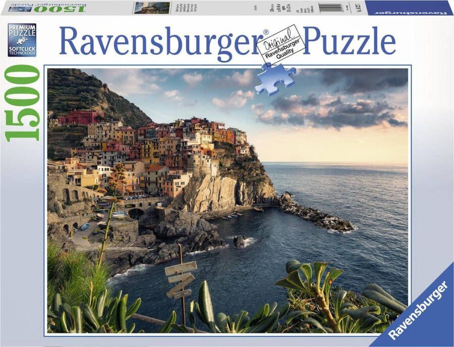 Ravensburger puzzel Uitzicht op Cinque Terre Legpuzzel 1500 stukjes