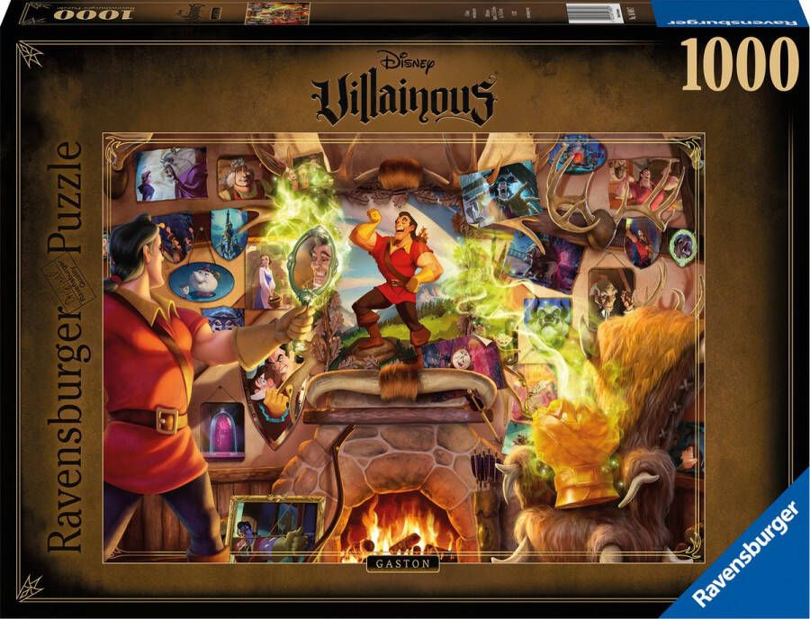 Ravensburger puzzel Disney Villainous Gaston Legpuzzel 1000 stukjes