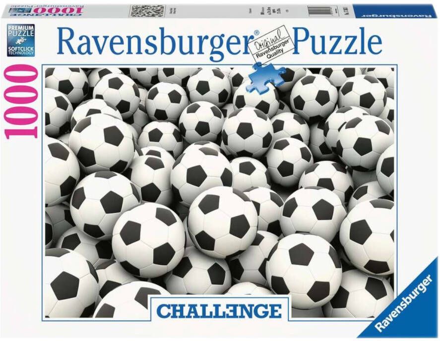 Ravensburger Puzzel voetballen challenge 1000st