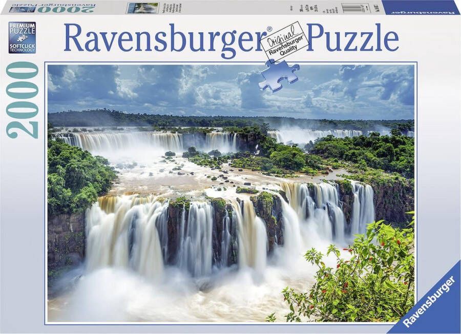 Ravensburger puzzel Watervallen Iguazu BraziliÃ Legpuzzel 2000 stukjes