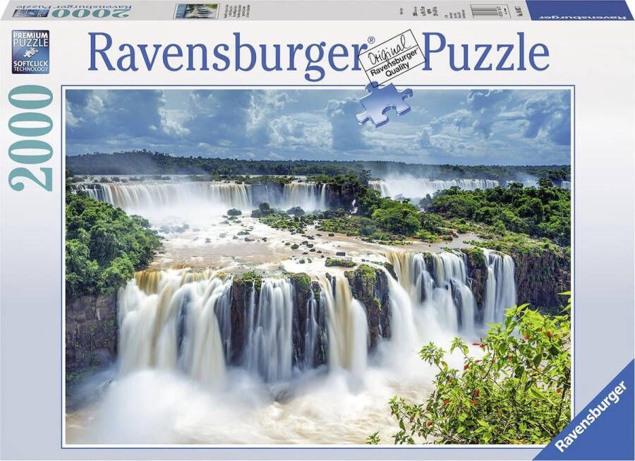 Ravensburger puzzel Watervallen Iguazu Brazilië Legpuzzel 2000 stukjes