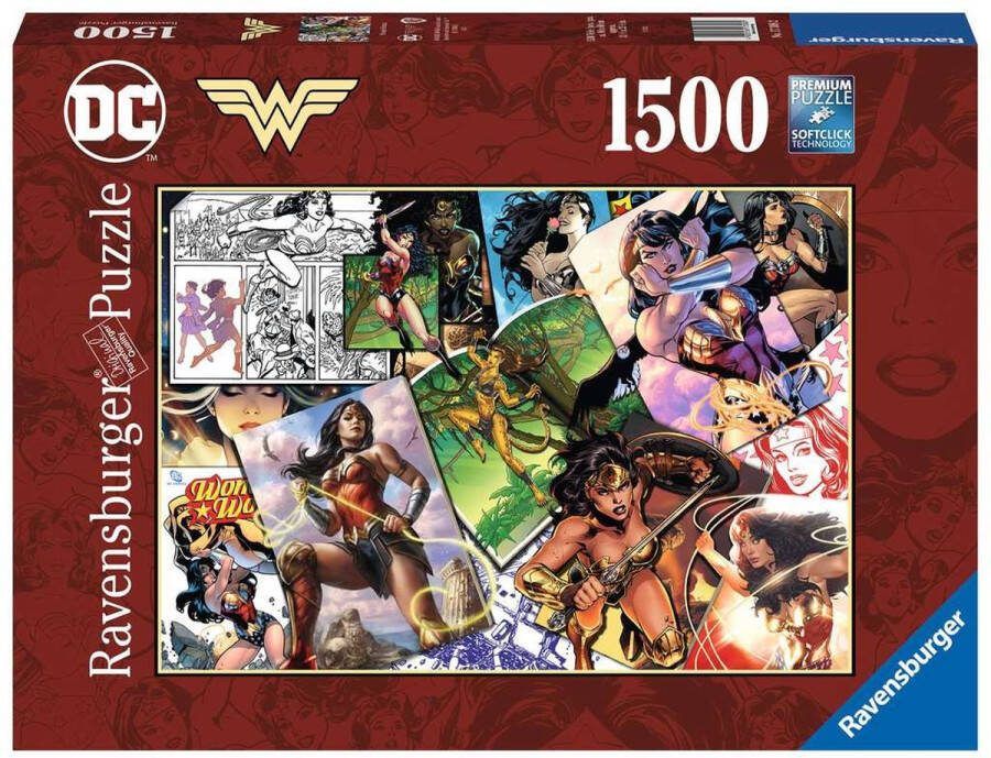 Ravensburger puzzel Wonder Woman Legpuzzel 1500 stukjes
