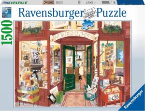 Ravensburger puzzel Wordsmith's Bookshop Legpuzzel 1500 stukjes