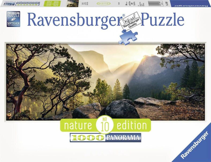 Ravensburger puzzel Yosemite Park Panorama legpuzzel 1000 stukjes