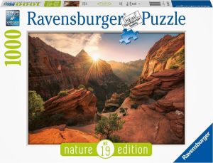 Ravensburger puzzel Zion Canyon USA Legpuzzel 1000 stukjes