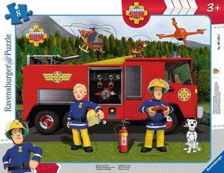 Ravensburger 06169 puzzel Legpuzzel 8 stuk(s) Stripfiguren