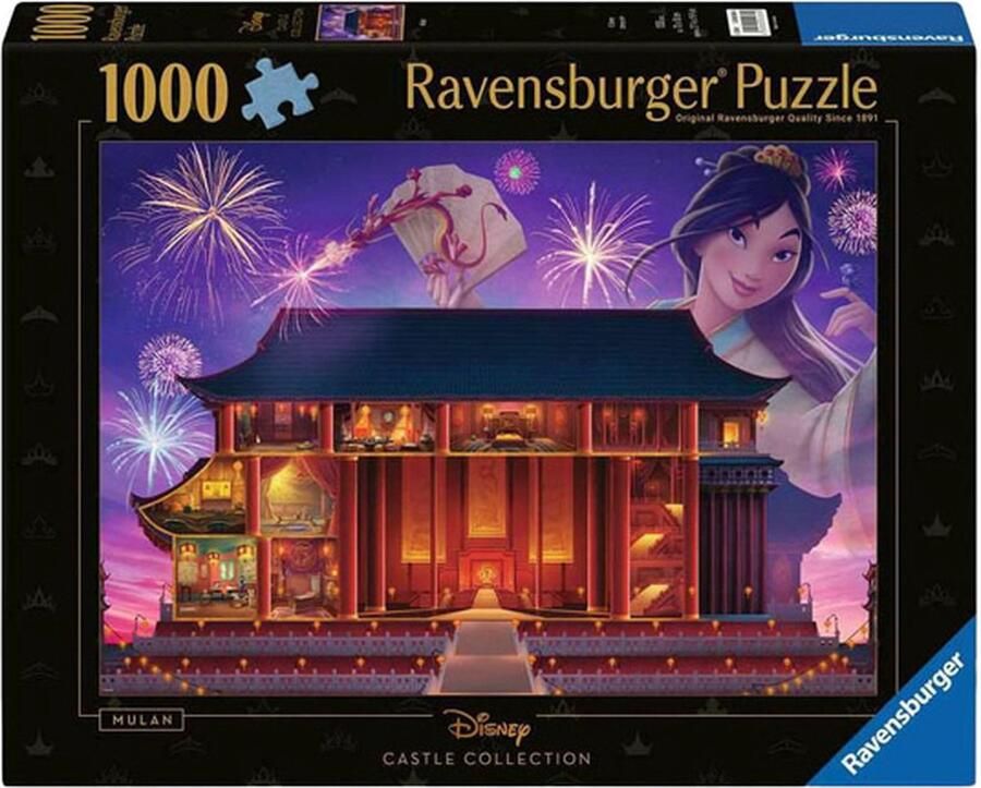 Ravensburger puzzel Disney Castles: Mulan 1000 stukjes