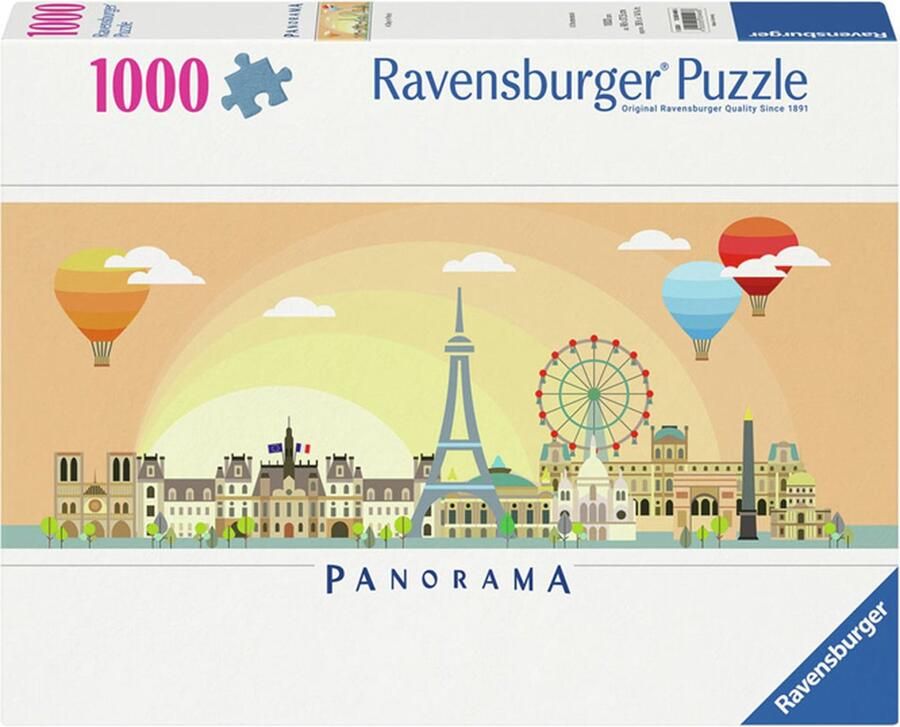 Ravensburger Legpuzzel Een Dag in Parijs 1000st