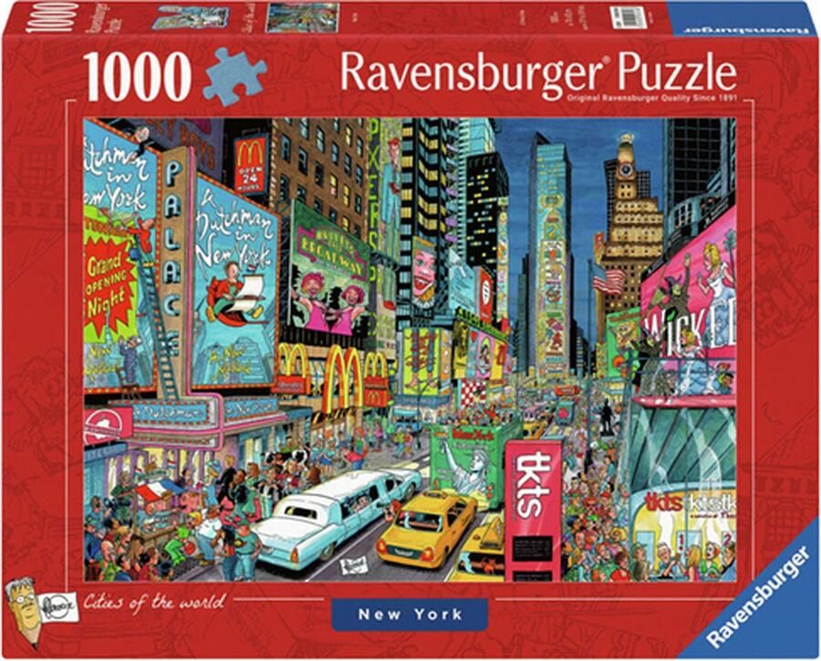 Ravensburger puzzel Freroux New York 1000 stukjes