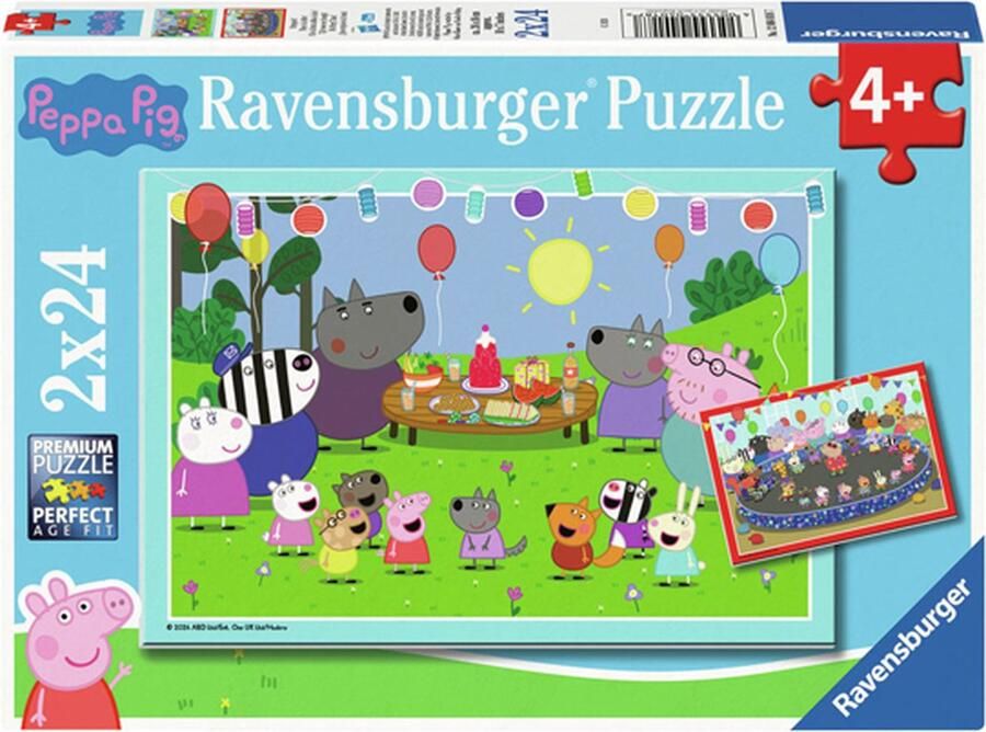 Ravensburger puzzel Peppa Pig 2x24 stukjes