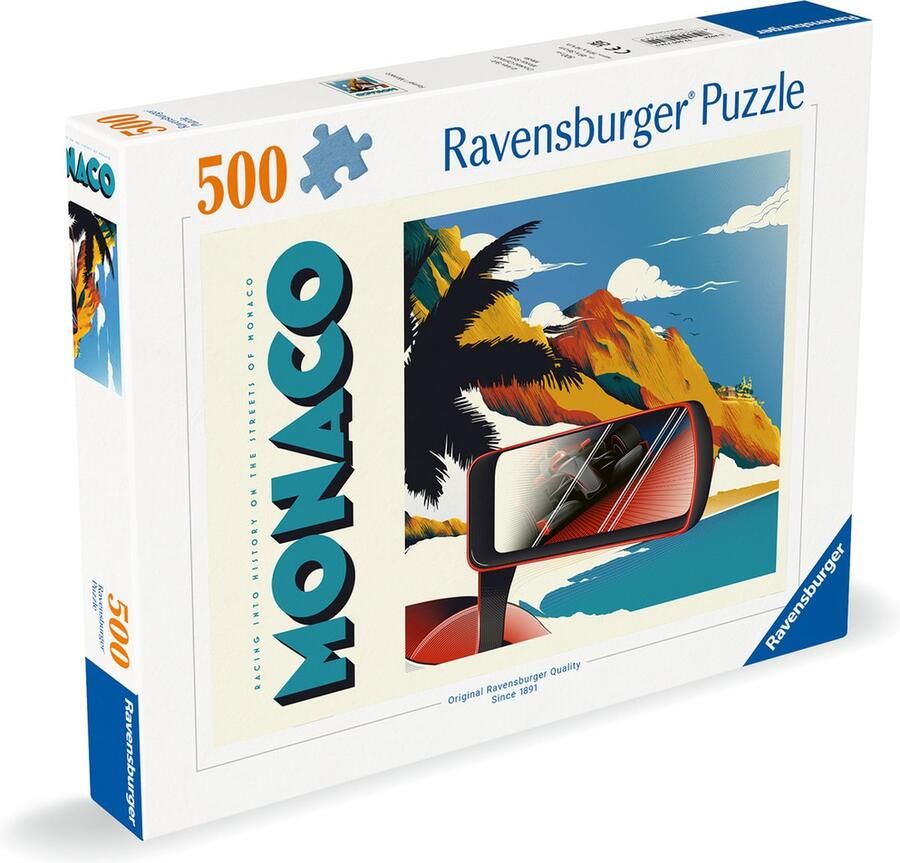 Ravensburger puzzel Formule 1 Monaco Legpuzzel 500 stukjes