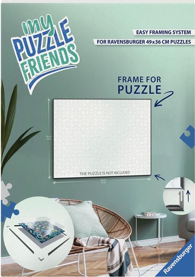 Ravensburger Puzzel lijst 500 stukjes puzzel Puzzelaccessoire