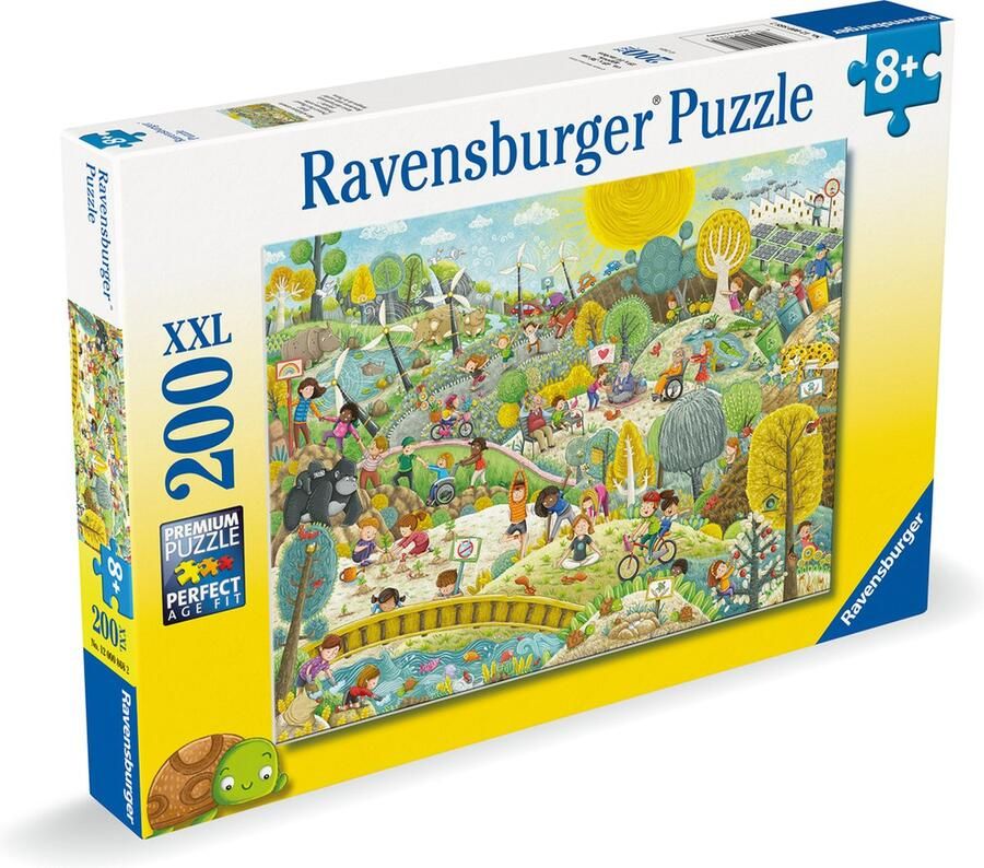 Ravensburger puzzel Wij beschermen onze aarde 200 stukjes