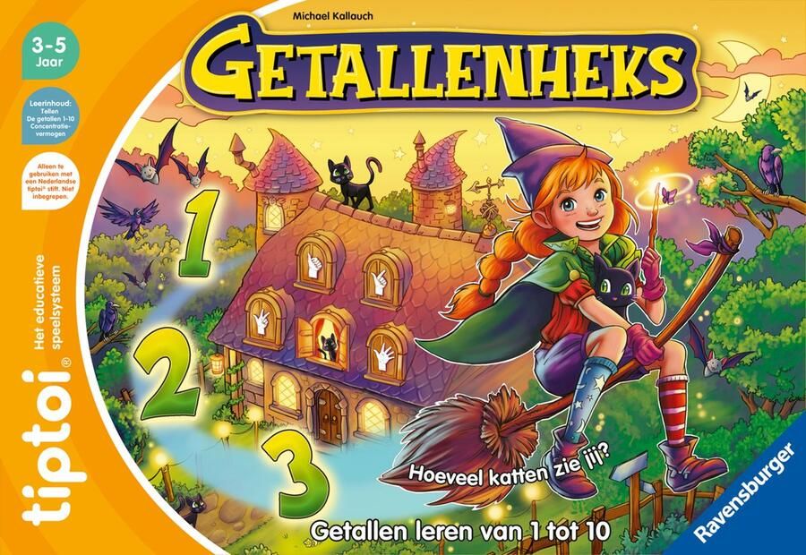Ravensburger tiptoi Getallenheks Leersysteem