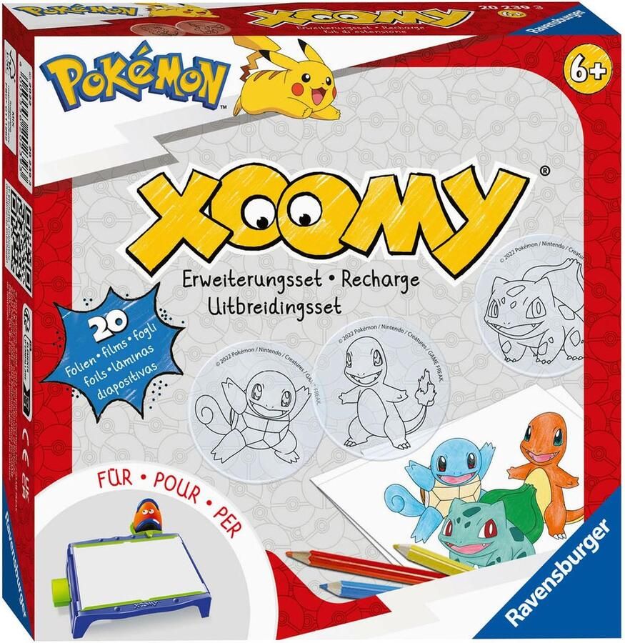 Ravensburger Xoomy Refill Pokémon Hobbypakket