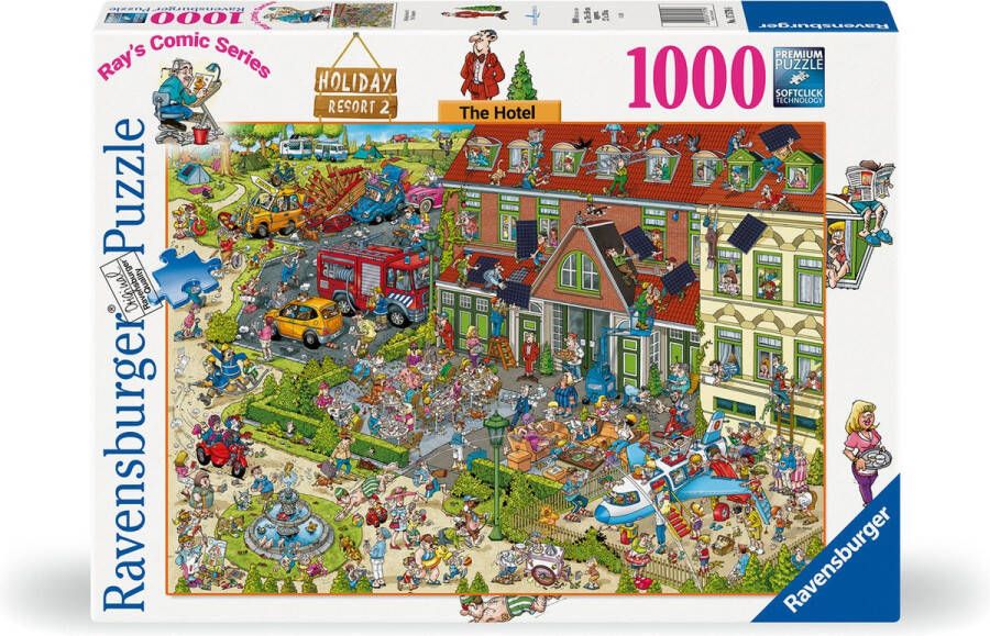 Ravensburger Ray's Comic Series Holiday Resort 1: The Hotel Legpuzzel 1000 stukjes