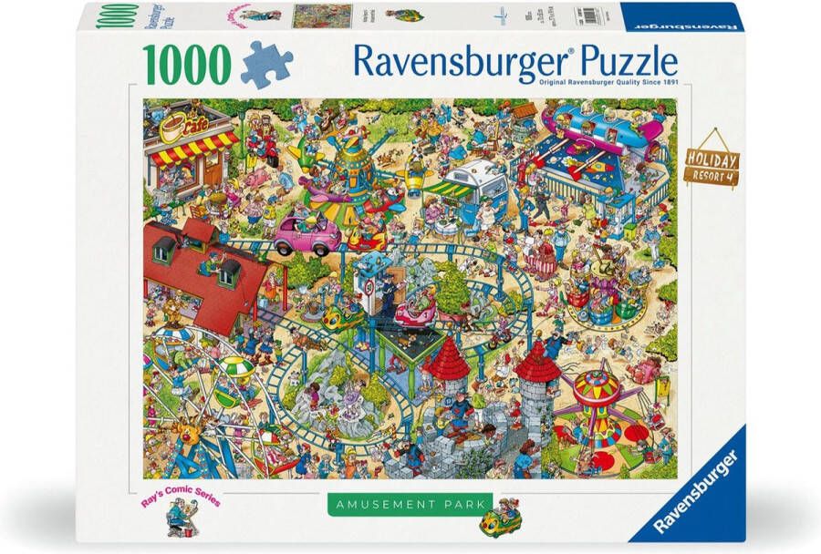 Ravensburger Ray's Comic Series Holiday Resort 4: The Amusement Park Legpuzzel