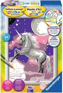 Ravensburger Schilderen op nummer Eenhoorn Hobbypakket