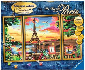 Ravensburger Schilderen op nummer In het hart van Parijs Hobbypakket