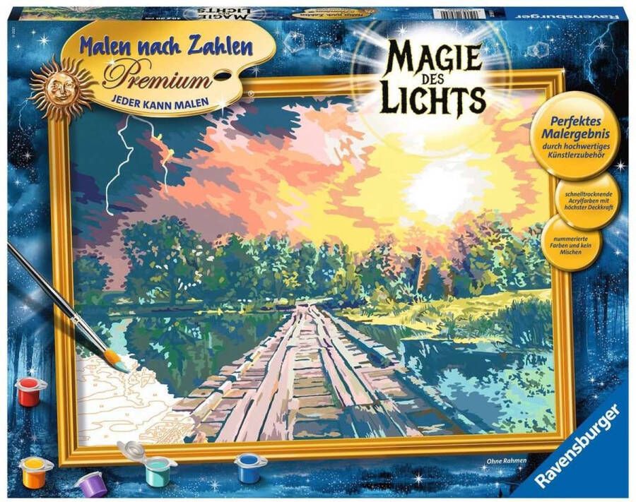 Ravensburger Schilderen op nummer Magie van het Licht Hobbypakket