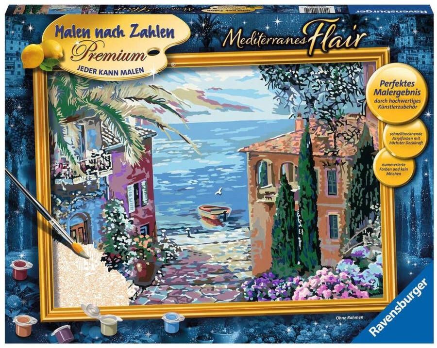 Ravensburger Schilderen op nummer Mediterranean Flair Hobbypakket