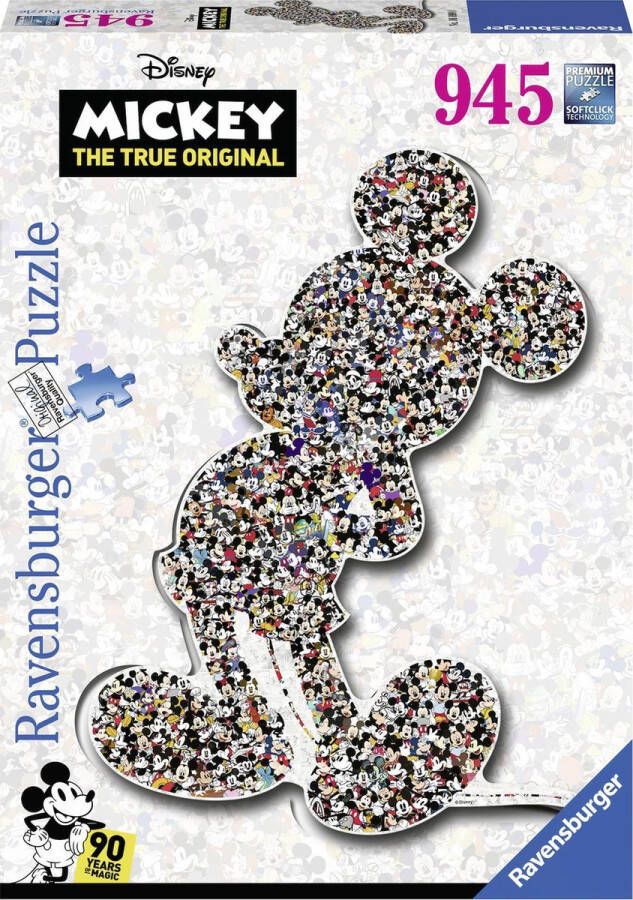 Ravensburger Shaped Birthday Mickey Legpuzzel 945 stukjes