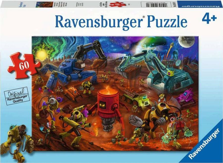 Ravensburger Space Construction Legpuzzel 60 stuk(s) Kunst