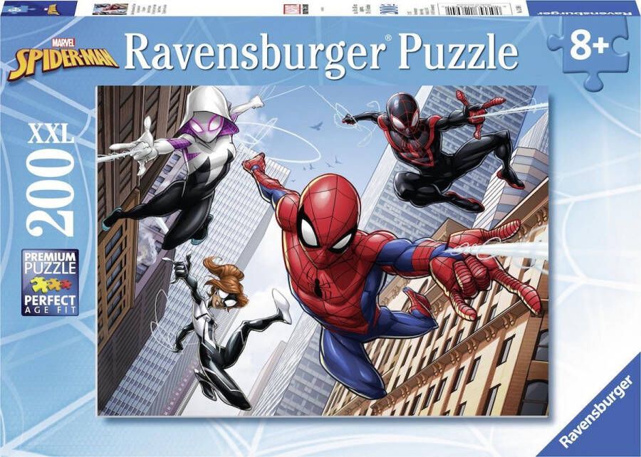 Ravensburger Spider-man de Kracht van de Spin Legpuzzel 200XXL stukjes