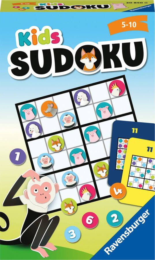 Ravensburger Kids Sudoku Dieren Breinbreker