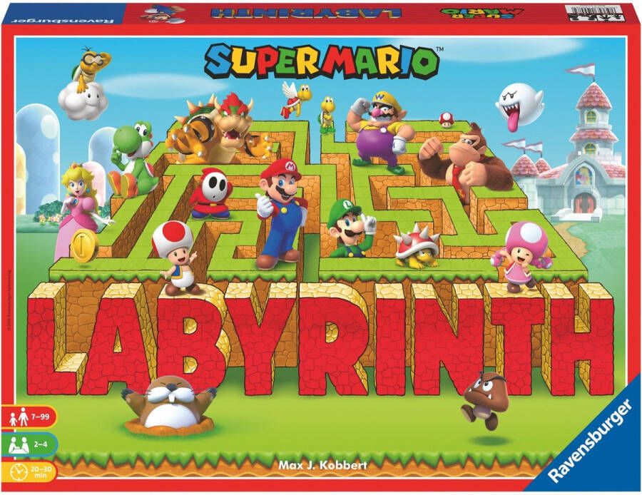 Ravensburger bordspel Super Mario Labyrinth 7+