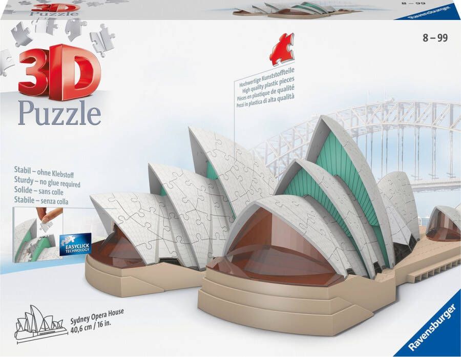 Ravensburger 3D Puzzles Gebouwen Maxi Sydney Opera House