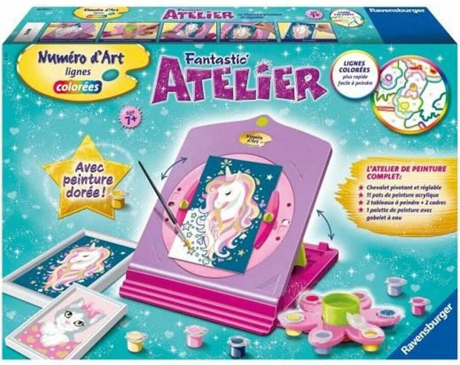 Ravensburger Tekeningen om te schilderen Fantastic 'Atelier Art Number