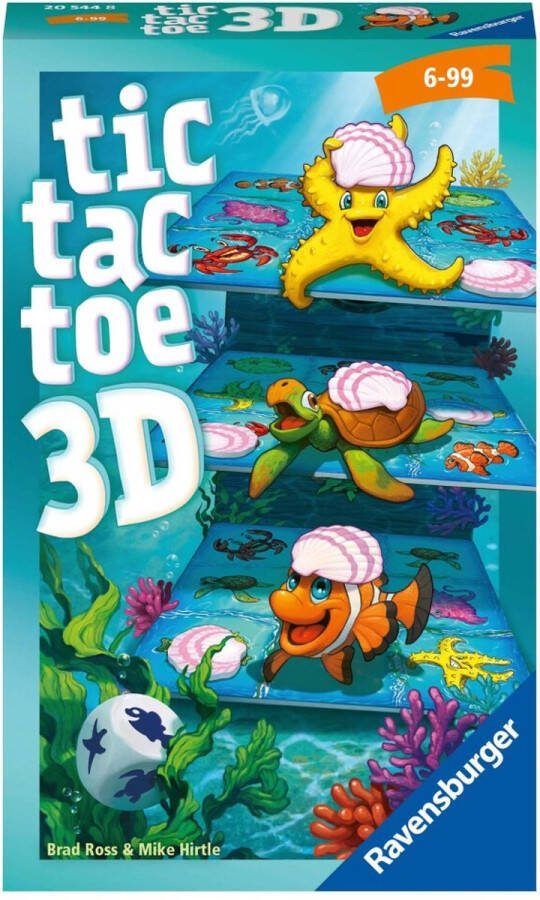 Ravensburger pocketspel Tic Tac Toe 3D