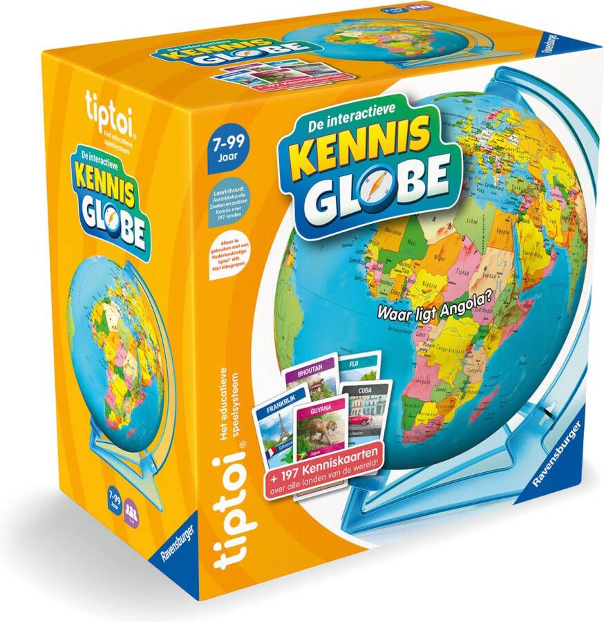 Ravensburger tiptoi De interactieve kennis Globe Wereldbol