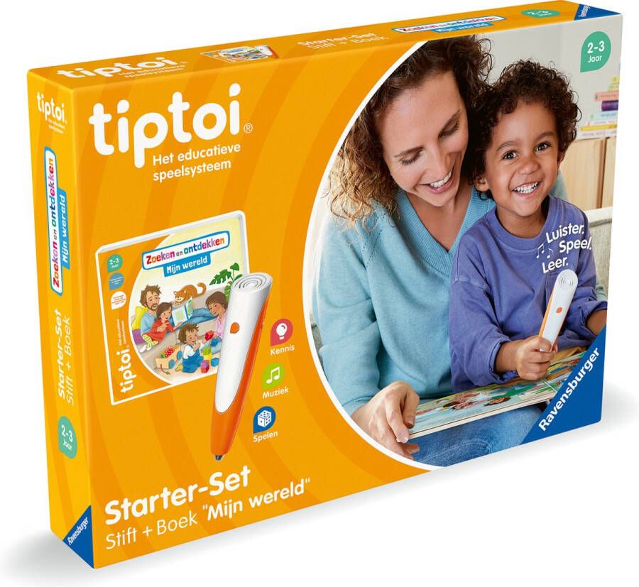 Ravensburger tiptoi Mijn Wereld Starterset Interactief Leersysteem