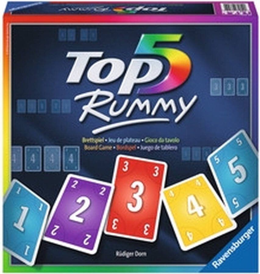 Ravensburger Top 5 Rummy Spellen