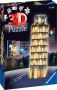 Ravensburger Toren van Pisa Night Edition 3D puzzel gebouw 216 stukjes - Thumbnail 1