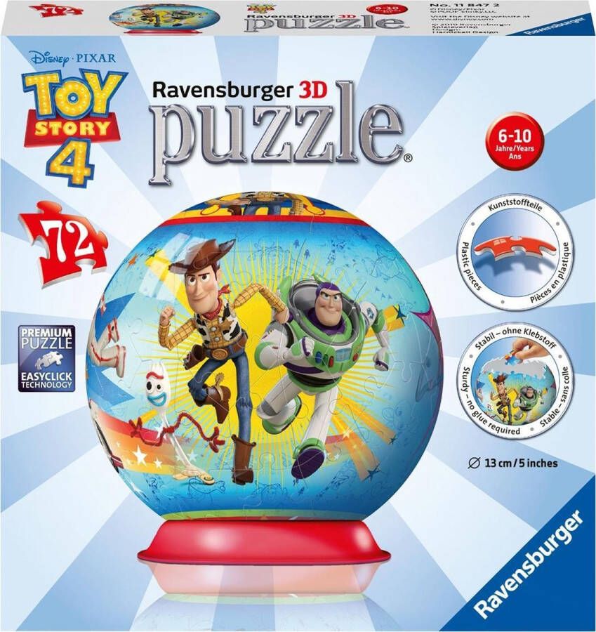 Ravensburger Toy Story 4 3D Puzzel 72 stukjes