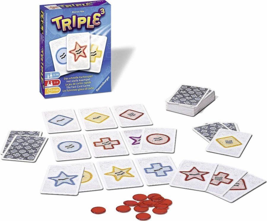 Ravensburger Triple 3 kaartspel
