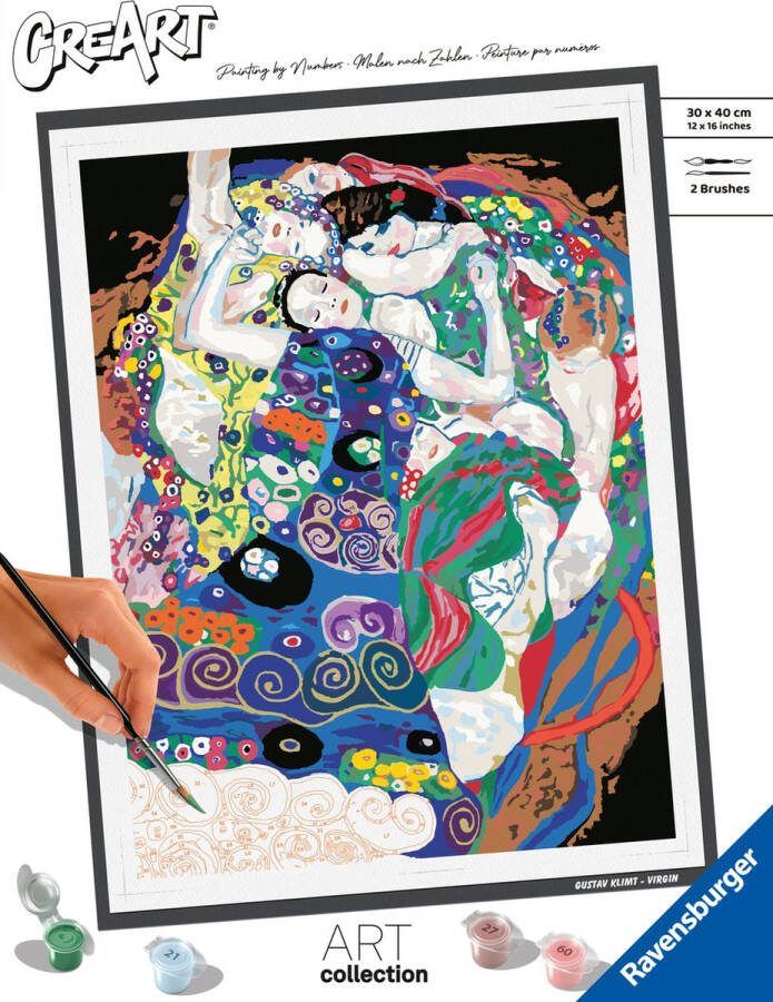 Ravensburger Virgin (Klimt) Schilderen op nummer voor volwassenen