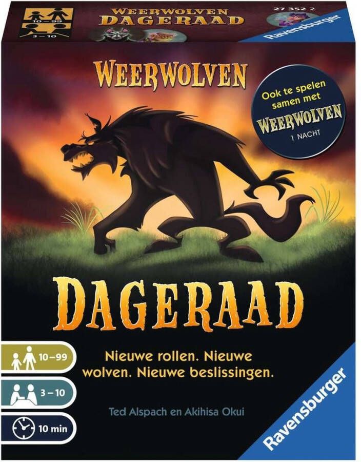 Ravensburger Weerwolven Dageraad Pocketspel