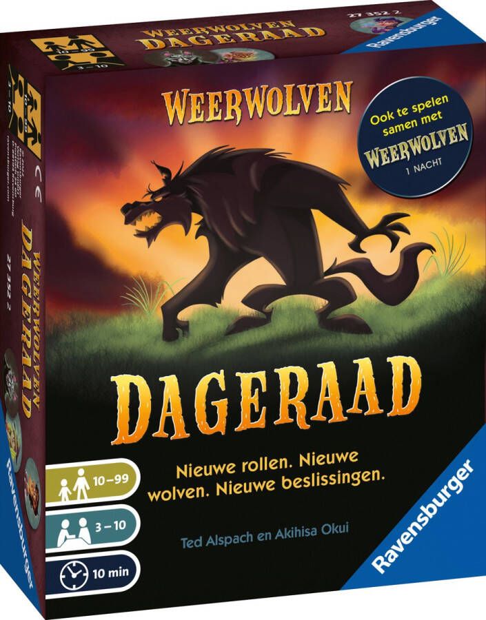 Ravensburger Weerwolven Dageraad Pocketspel